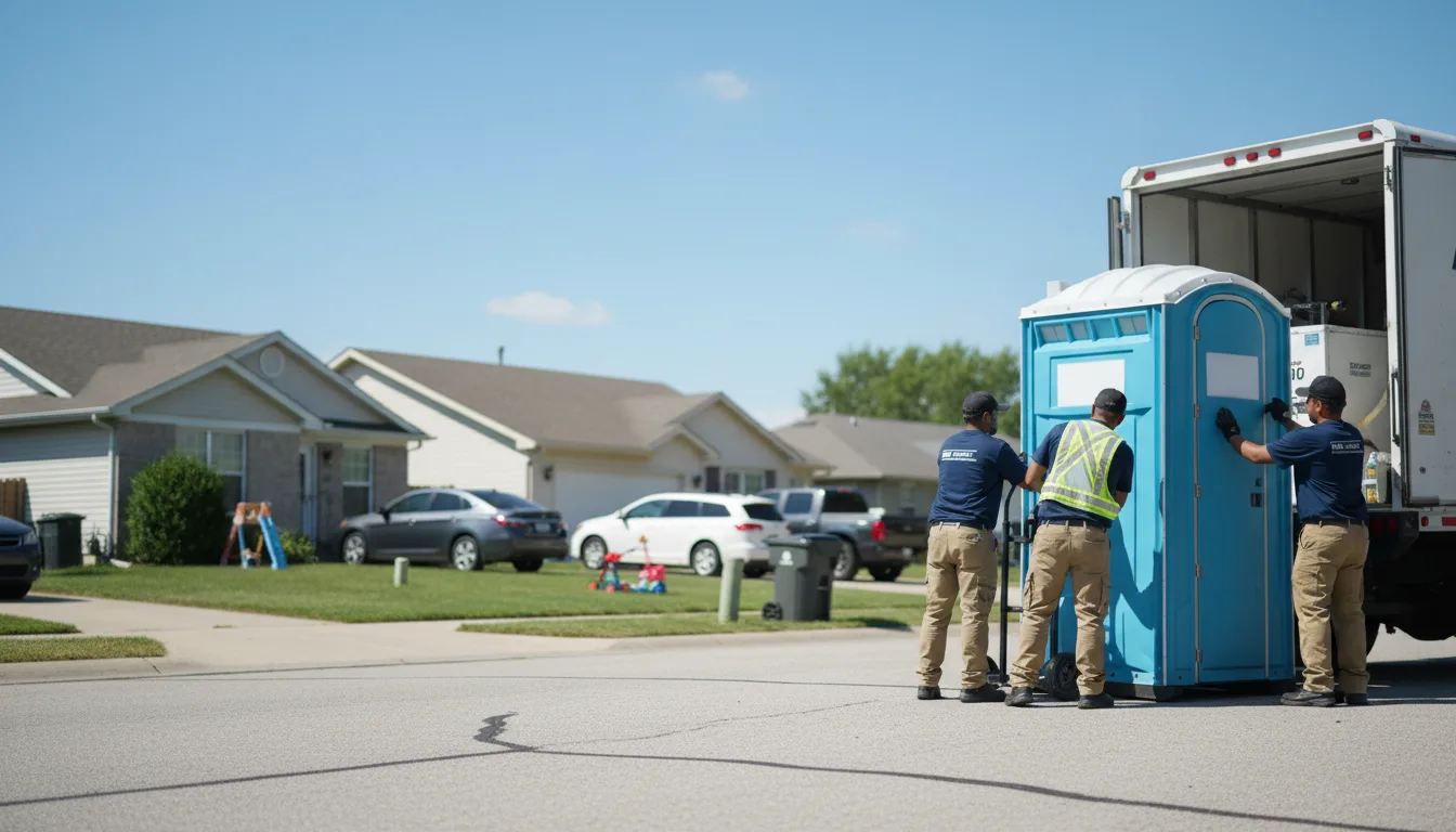 Standard Porta Potty Rentals in Dedham, IA near me